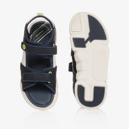 Mayoral-صندل بشريط لاصق لون كحلي للمراهقين | Childrensalon Outlet