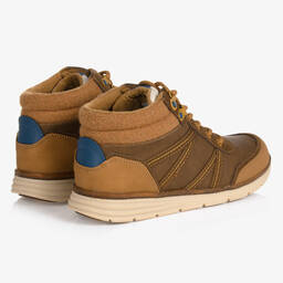 Mayoral-Teen Boys Brown Suede Boots | Childrensalon Outlet