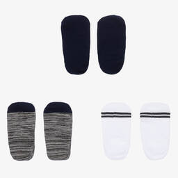 Mayoral-Хлопковые носки-невидимки (3пары) | Childrensalon Outlet