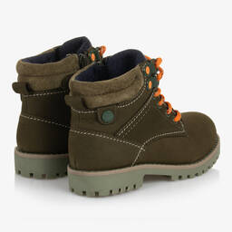 مايورال-بوت جلد نوبوك لون أخضر كاكي تينز ولادي | Childrensalon Outlet