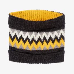 مايورال-طقم قبعة تينز ولادي أكرليك وصوف محبوك لون رمادي داكن | Childrensalon Outlet