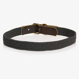 Mayoral-Teen Boys Grey Woven Belt | Childrensalon Outlet