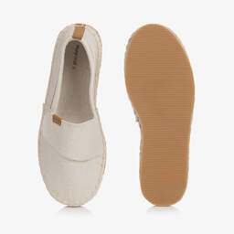 Mayoral-Teen Boys Ivory Woven Espadrilles | Childrensalon Outlet