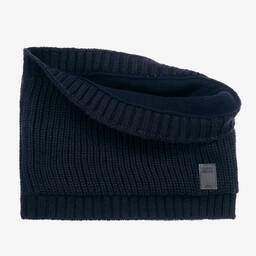 Mayoral-Синий вязаный снуд для подростков | Childrensalon Outlet