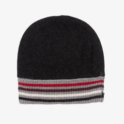 Mayoral-Teen Boys Red & Grey Hat Set | Childrensalon Outlet