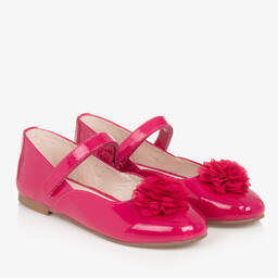 Mayoral-Teen Girls Fuchsia Pink Patent Shoes | Childrensalon Outlet