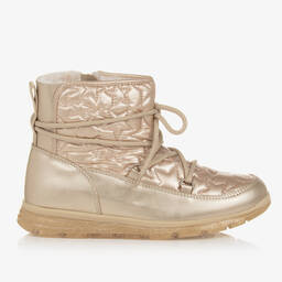 Boots dorés hot sale