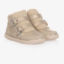 Mayoral-Teen Girls Gold Sporty Boots | Childrensalon Outlet