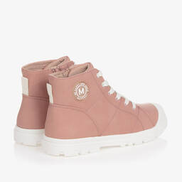 Mayoral-Teen Girls Pink Faux Leather Boots | Childrensalon Outlet