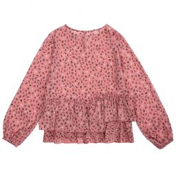 مايورال-Teen Girls Pink Letters Blouse | Childrensalon Outlet