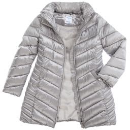 Mayoral-Teen Grey Hooded Puffer Coat | Childrensalon Outlet