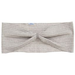 Mayoral-Teen Grey Houndstooth Hat Set  | Childrensalon Outlet