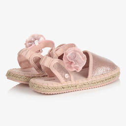 Mayoral-Teen Pink Espadrille Sandals | Childrensalon Outlet