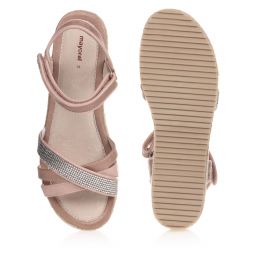 Mayoral-Teen Pink Platform Sandals | Childrensalon Outlet