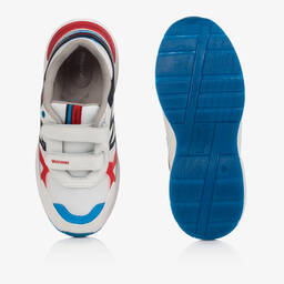 Mayoral-Teen White Leather Trainers | Childrensalon Outlet