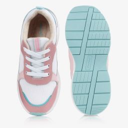 Mayoral-Teen White Mesh Trainers | Childrensalon Outlet
