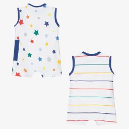 Mayoral Newborn-تبّان قطن جيرسي لون أبيض للمواليد (عدد 2) | Childrensalon Outlet