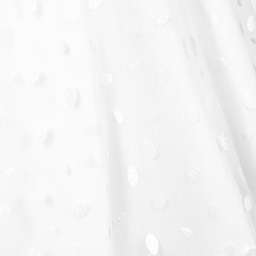 Mayoral-White Dot Tulle Dress | Childrensalon Outlet
