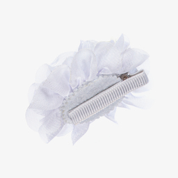 Mayoral Для новорожденных-Белая повязка на голову и заколка | Childrensalon Outlet