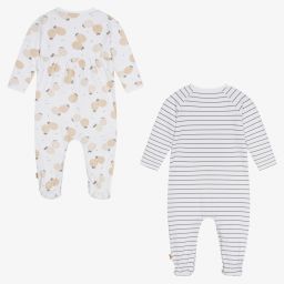 Mayoral Для новорожденных-Белые комбинезоны с ананасами | Childrensalon Outlet