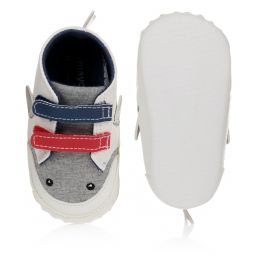 Mayoral-Белые кроссовки с акулами | Childrensalon Outlet