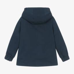 Mayoral-Пальто-худи синий для мальчиков | Childrensalon Outlet