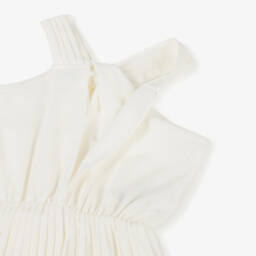 Mayoral-Кремовый комбинезон на бретелях для девочек | Childrensalon Outlet