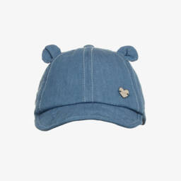 Mayoral-Young Ladies' Sky Kitty Cotton Hat | Childrensalon Outlet