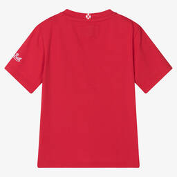 MC2 Saint Barth-Boys Red Peanuts T-Shirt | Childrensalon Outlet