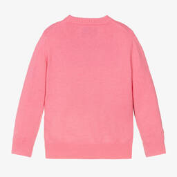 MC2 Saint Barth-Розовый шерстяной свитер Disney для девочек | Childrensalon Outlet