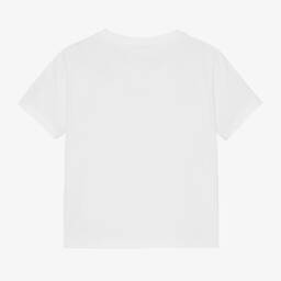 MC2 Saint Barth-تيشيرت قطن لون أبيض للبنات | Childrensalon Outlet