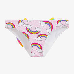 MC2 Saint Barth-Pink Rainbow Bikini Bottoms | Childrensalon Outlet