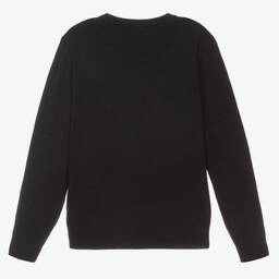 ام سي تو سانت بارث-كنزة تينز ولادي مزيج صوف محبوك لون كحلي | Childrensalon Outlet