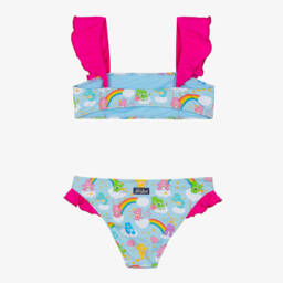 MC2 Saint Barth-Teen Girls Pastel Care Bears Swimsuit | Childrensalon Outlet