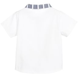 Mebi-Baby Girls White Blouse | Childrensalon Outlet