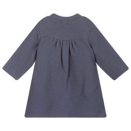 ميبي-Blue Knitted Baby Coat | Childrensalon Outlet