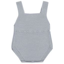 Mebi-Blue Knitted Baby Shortie | Childrensalon Outlet