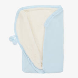 ميبي-بيبي نيست محبوك لون أزرق فاتح (63 سم) | Childrensalon Outlet