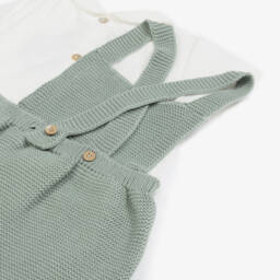 Mebi-Boys Mint Knit Shortie Ensemble | Childrensalon Outlet