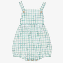 ميبي-تبّان قطن كاروهات لون أزرق وأبيض للأطفال | Childrensalon Outlet