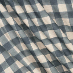 Mebi-Girls Checked Cotton Twill Dress | Childrensalon Outlet