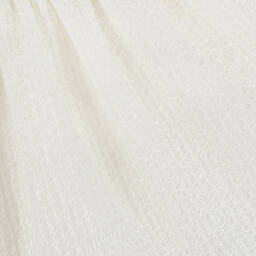 Mebi-Girls Ivory Knit Dress with Lace | Childrensalon Outlet