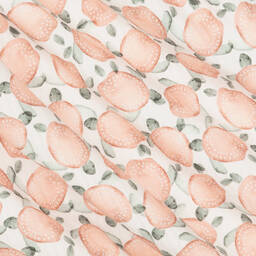 Mebi-Girls Pink & Green Cotton Dress | Childrensalon Outlet