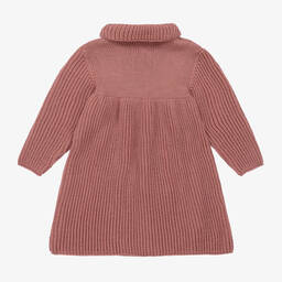 Mebi-Girls Pink Knitted Coat | Childrensalon Outlet
