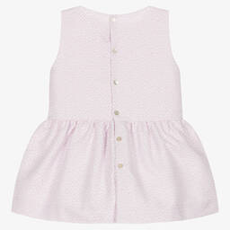 ميبي-فستان ساتان جاكارد لون بنفسجي | Childrensalon Outlet