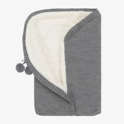 Mebi-بيبي نيست أكريليك محبوك لون رمادي (62 سم) | Childrensalon Outlet