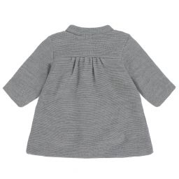 ميبي-Grey Knitted Coat | Childrensalon Outlet