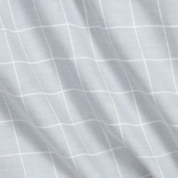 Mebi-بلوز قطن تويل لون رمادي وأبيض للمولودات | Childrensalon Outlet