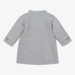 ميبي-Grey Wool & Cashmere Knit Coat | Childrensalon Outlet