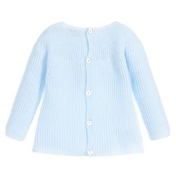 ميبي-كنزة أكريليك محبوك لون أزرق للأطفال | Childrensalon Outlet